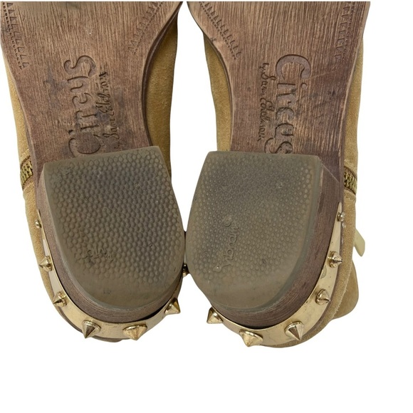 Circus By Sam Edelman Holt Suede Studded Ankle Boots Size 6 - Picture 12 of 12